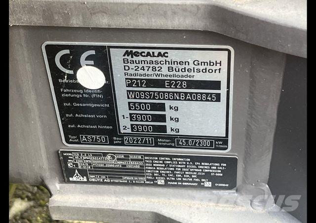 Mecalac AS 750 Chargeuse sur pneus
