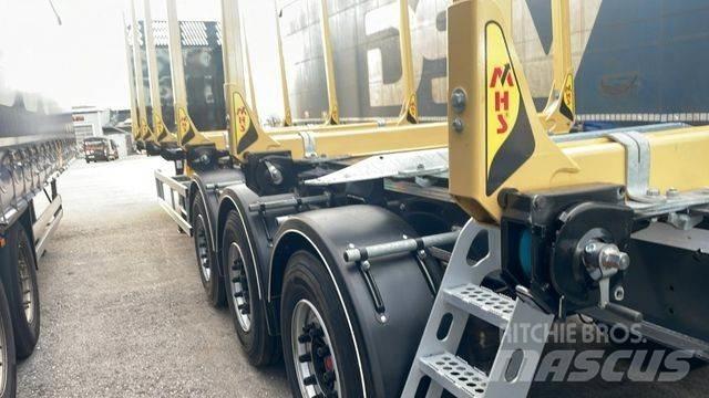  Rundholz Aufleger Semi remorque grumière