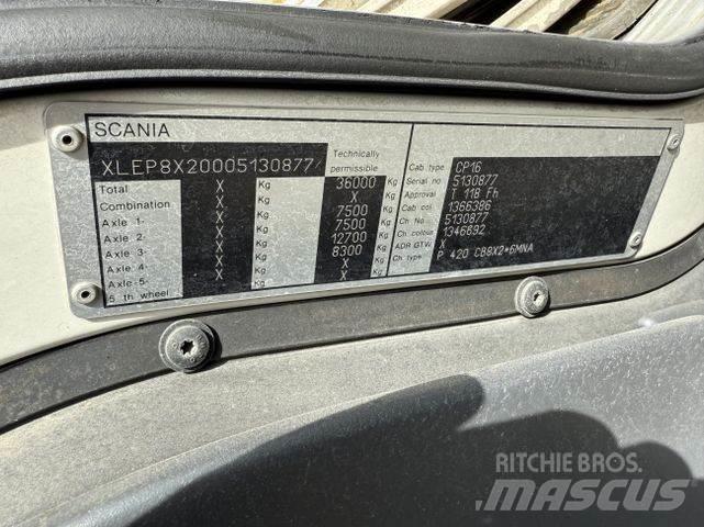 Scania P420 8X2*6 Châssis cabine