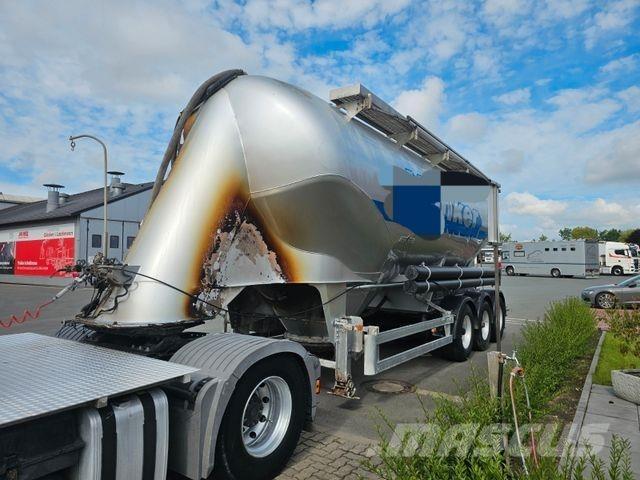 Spitzer Zement 37m³ Semi remorque citerne