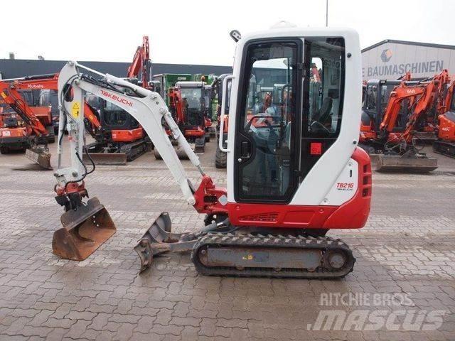 Takeuchi TB 216 Mini pelle < 7t