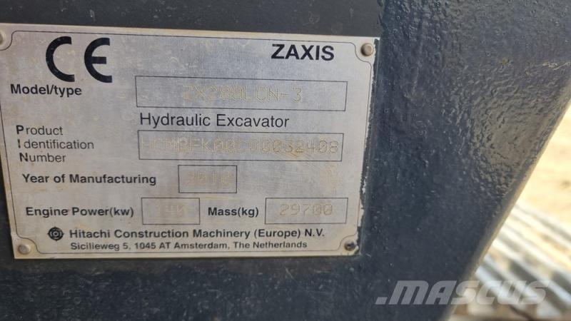 Hitachi ZX280 Pelle sur chenilles