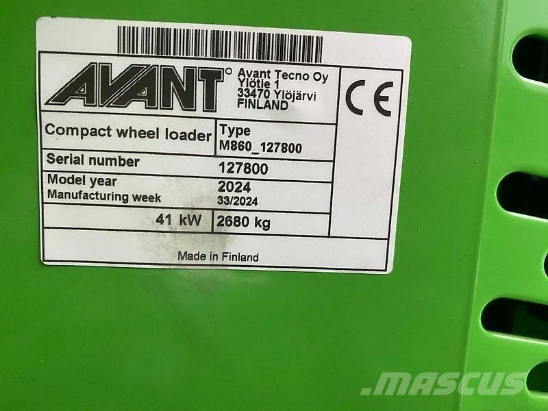 Avant 860 I TDL Chargeuse compacte
