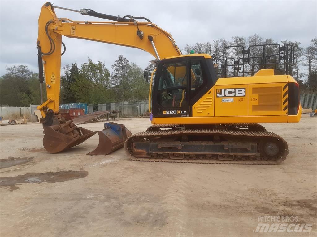 JCB 220X Pelle sur chenilles