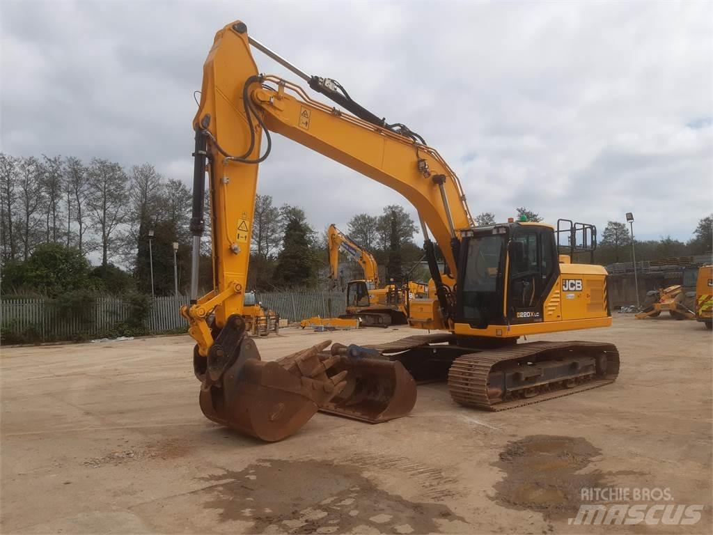 JCB 220X Pelle sur chenilles