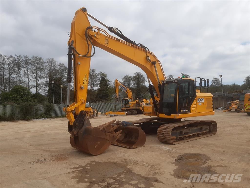 JCB 220X Pelle sur chenilles