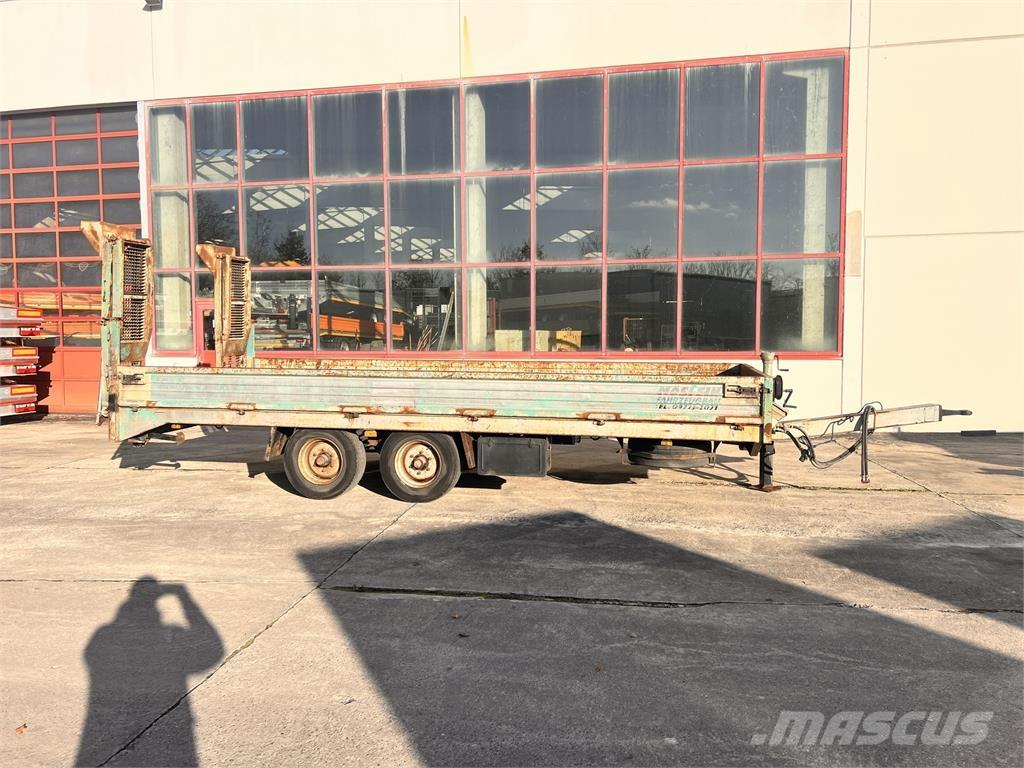 TT Tandemtieflader Remorque surbaissée