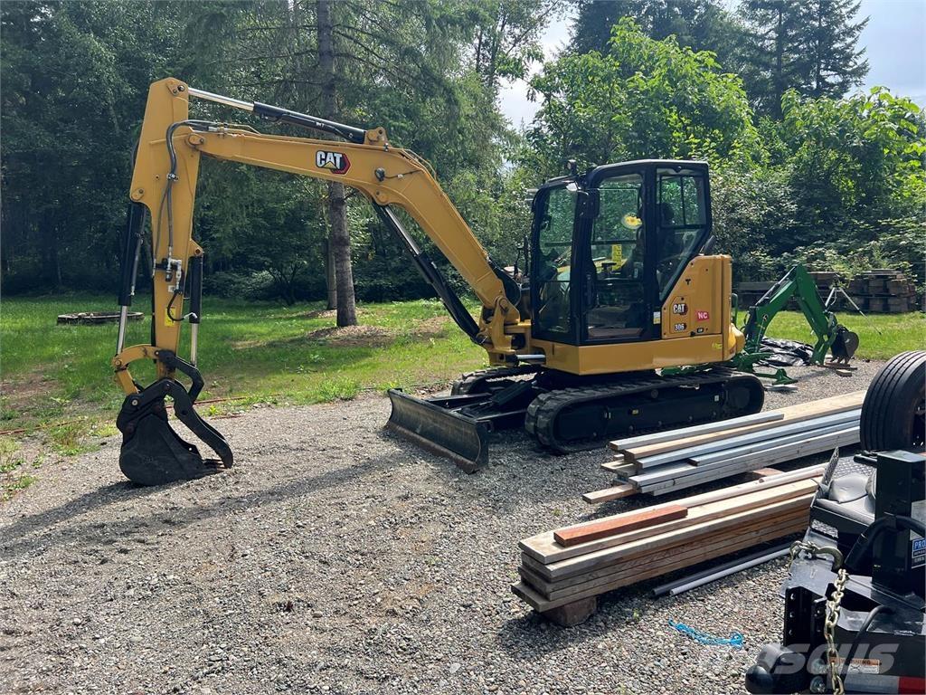 CAT 306CR Pelle sur chenilles
