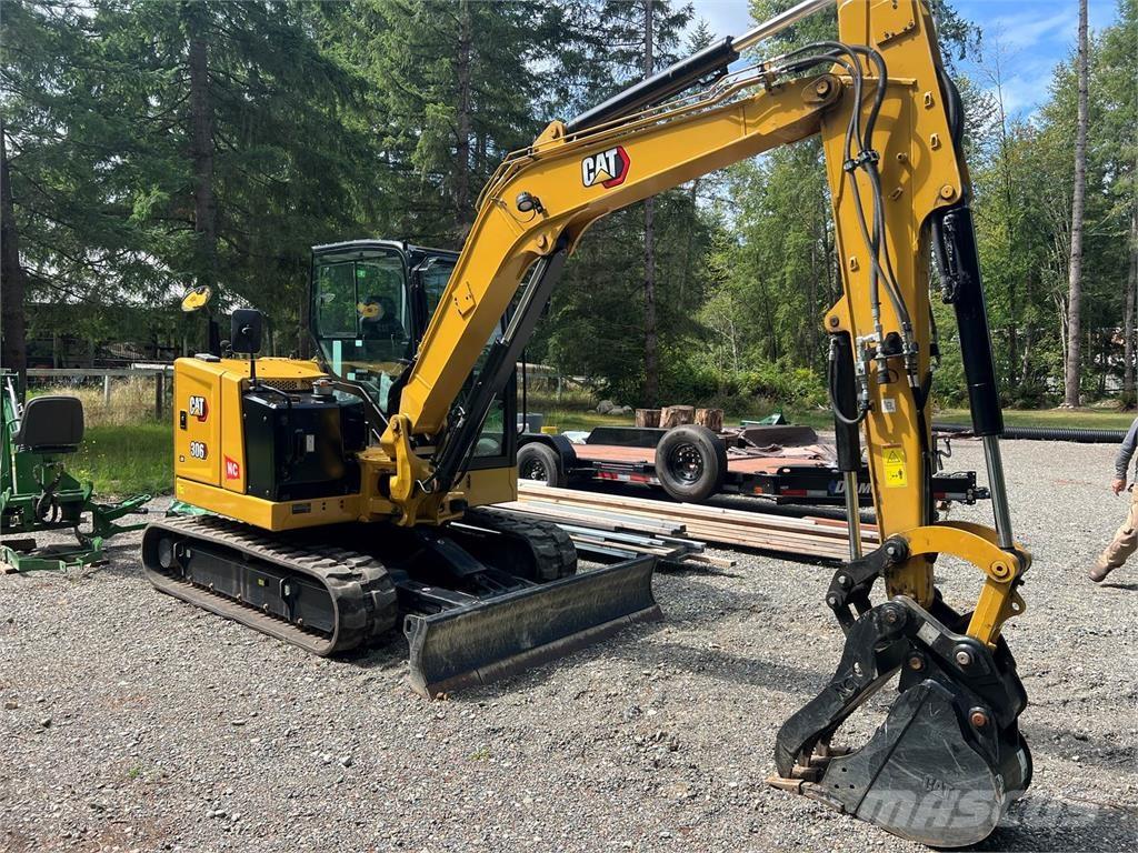 CAT 306CR Pelle sur chenilles