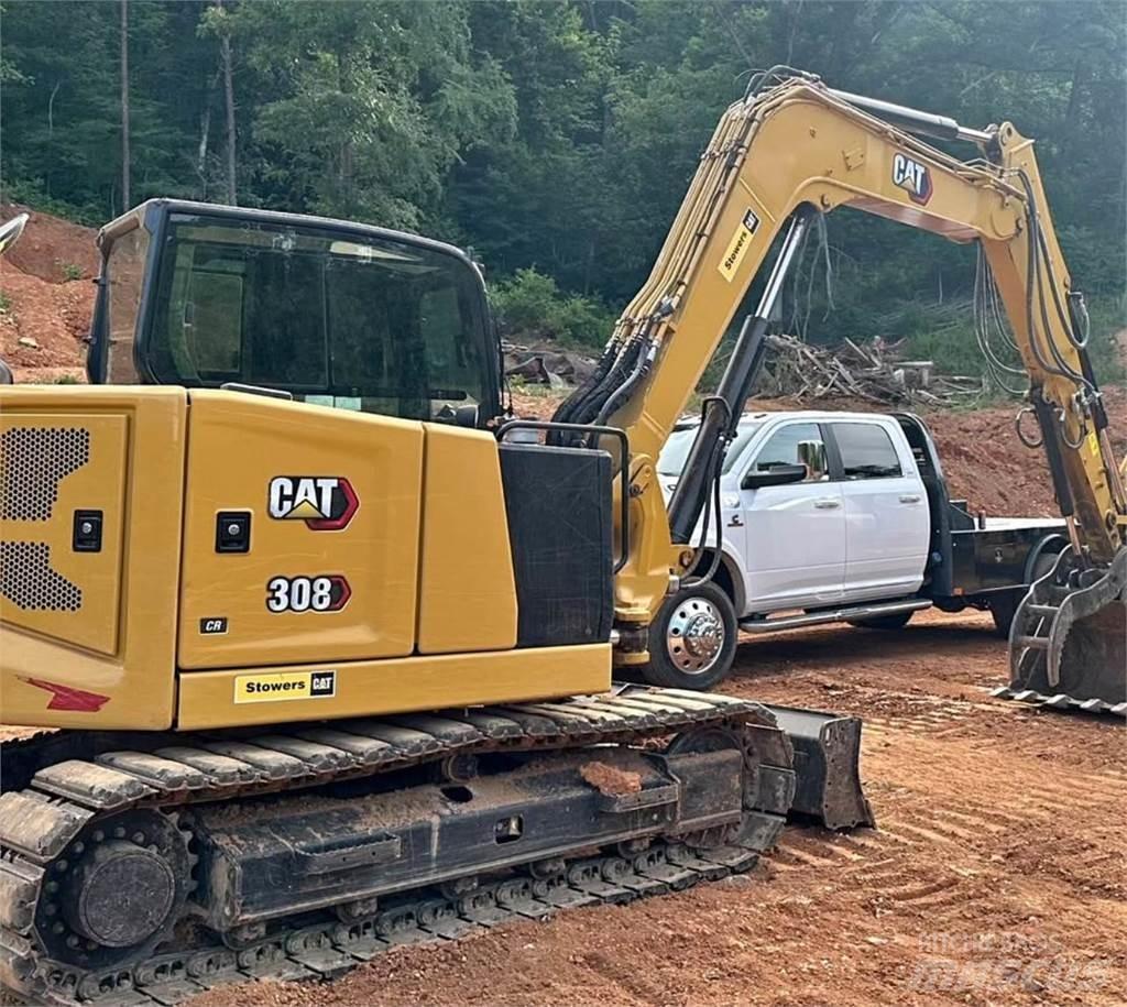 CAT 308CR Pelle sur chenilles