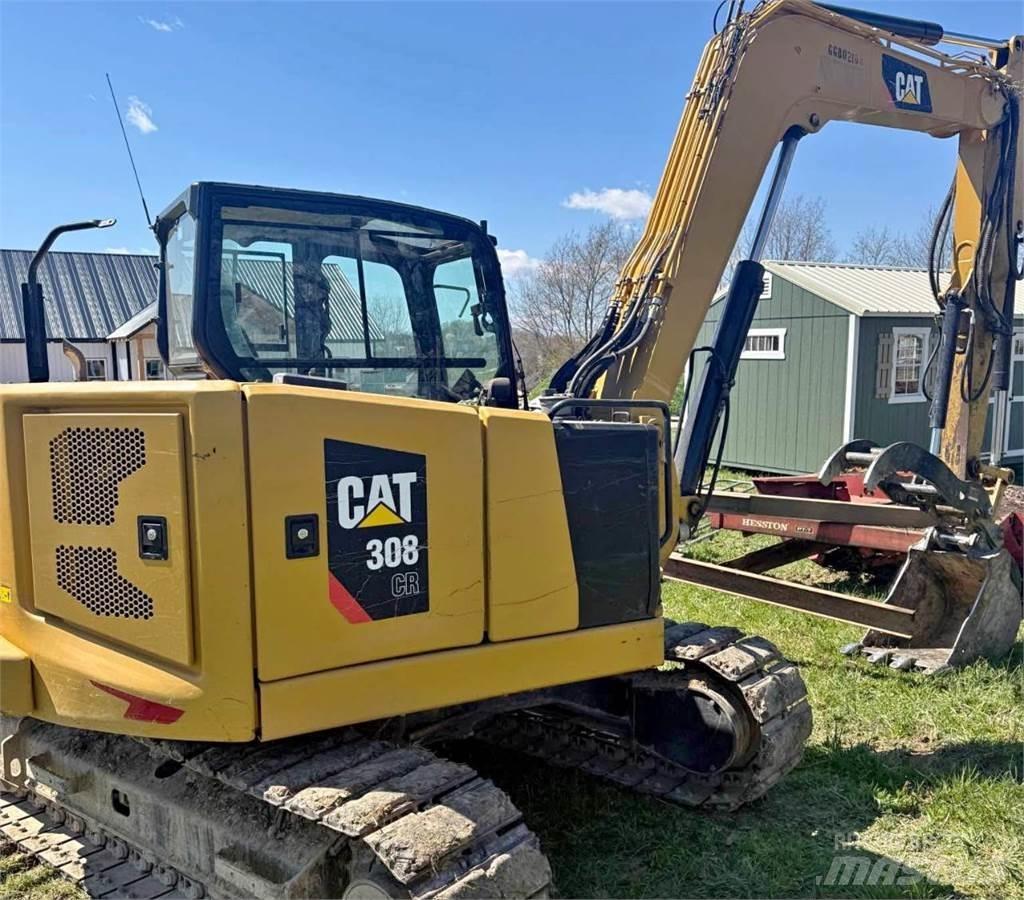 CAT 308CR Pelle sur chenilles