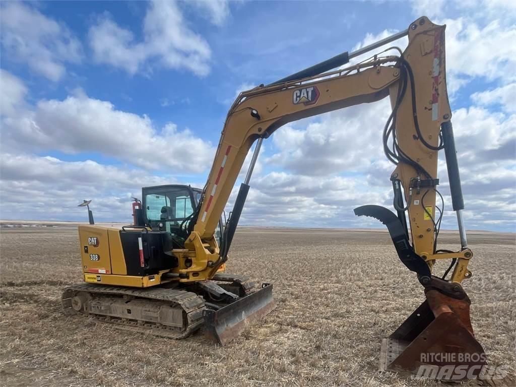 CAT 308CR Pelle sur chenilles