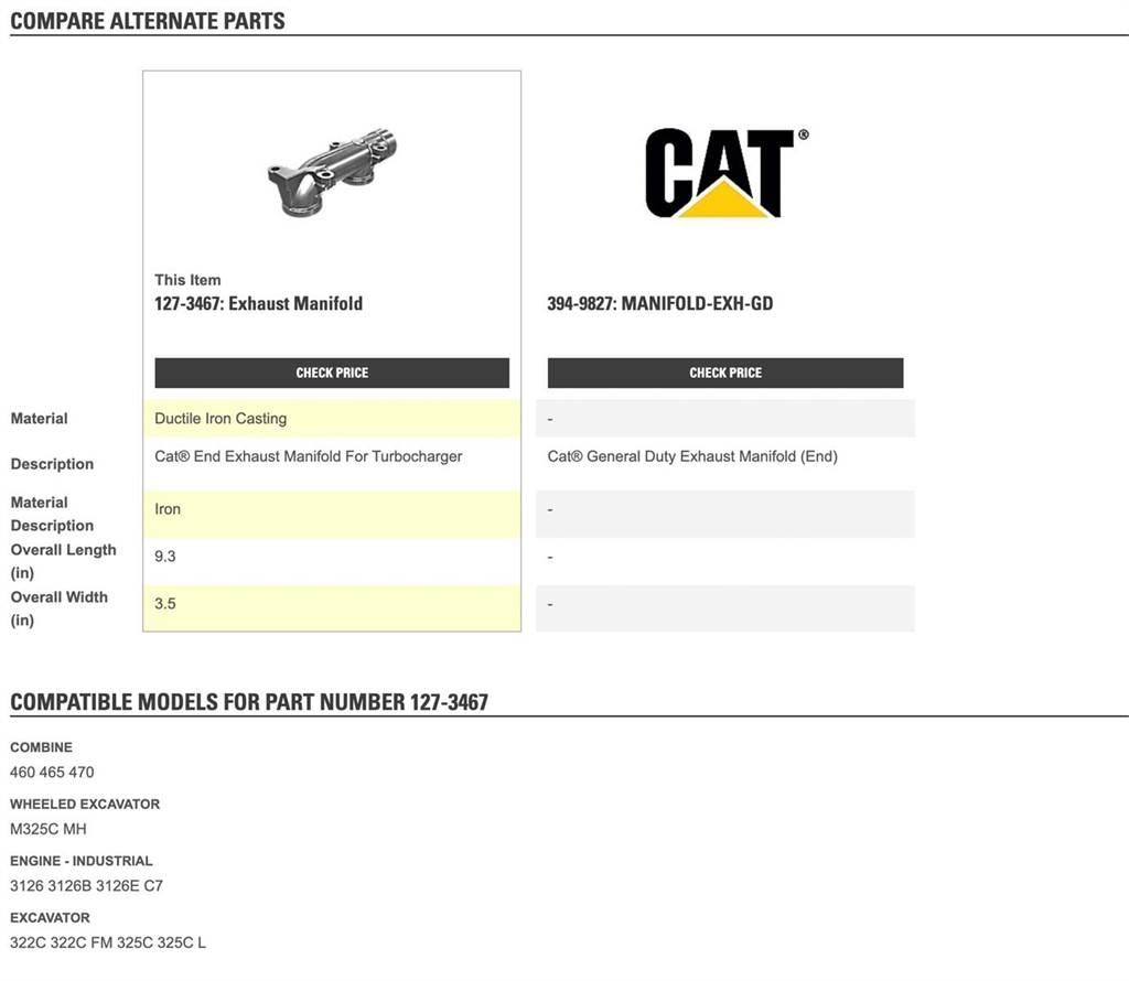 CAT 3126 Transport - Autres