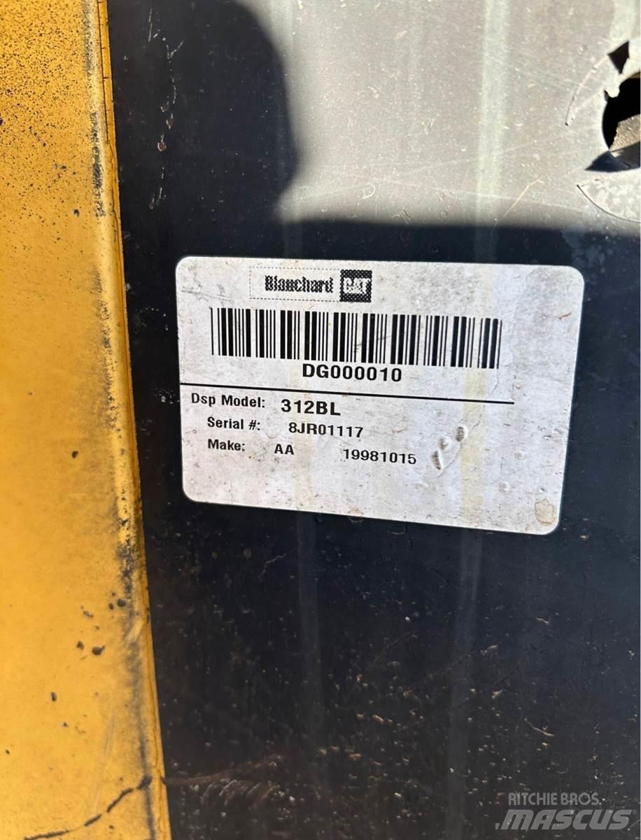 CAT 312BL Pelle sur chenilles