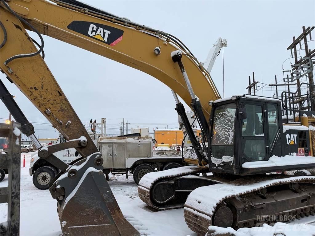 CAT 349D2 Pelle sur chenilles