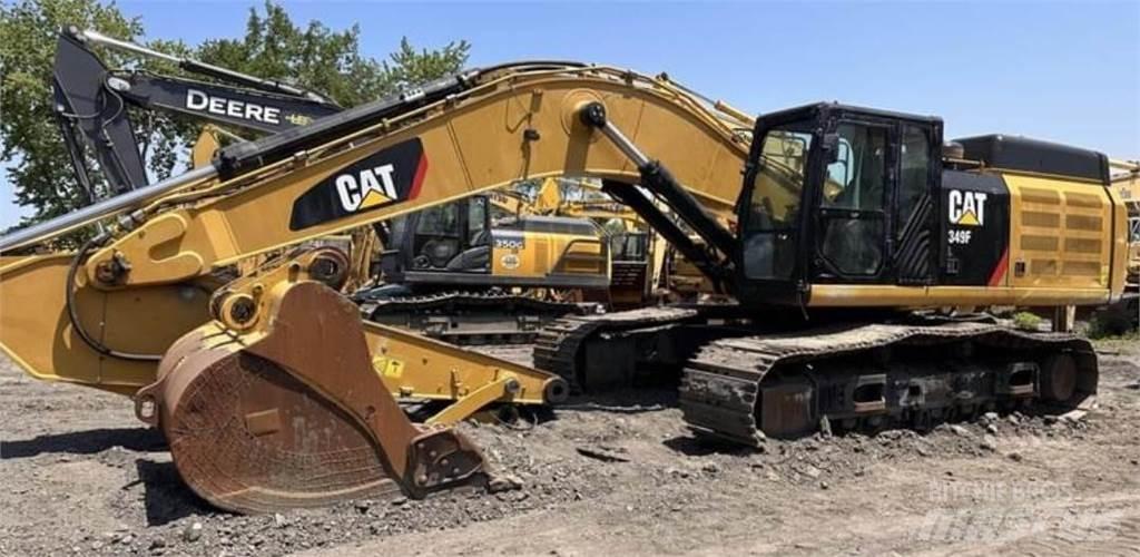 CAT 349F Pelle sur chenilles