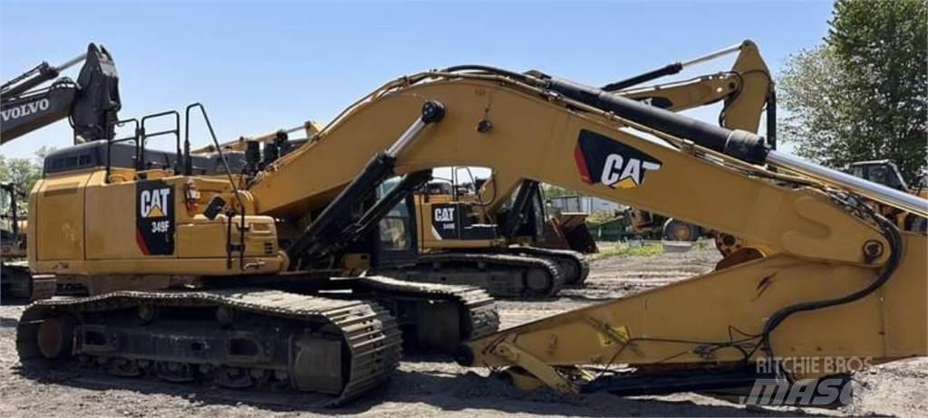 CAT 349F Pelle sur chenilles