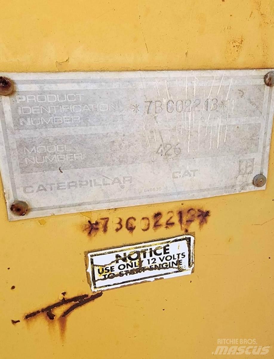 CAT 426 Tractopelle