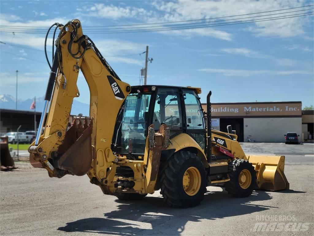 CAT 450F Pelle sur chenilles