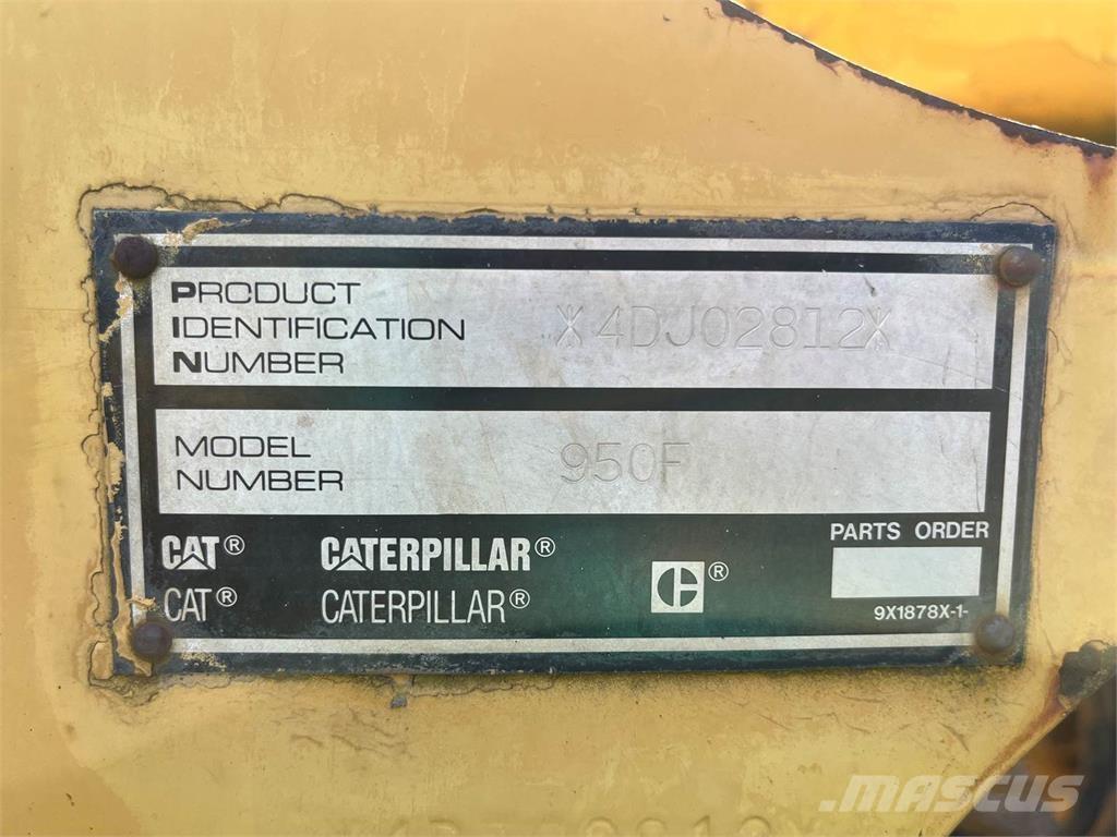 CAT 950F Chargeuse sur pneus