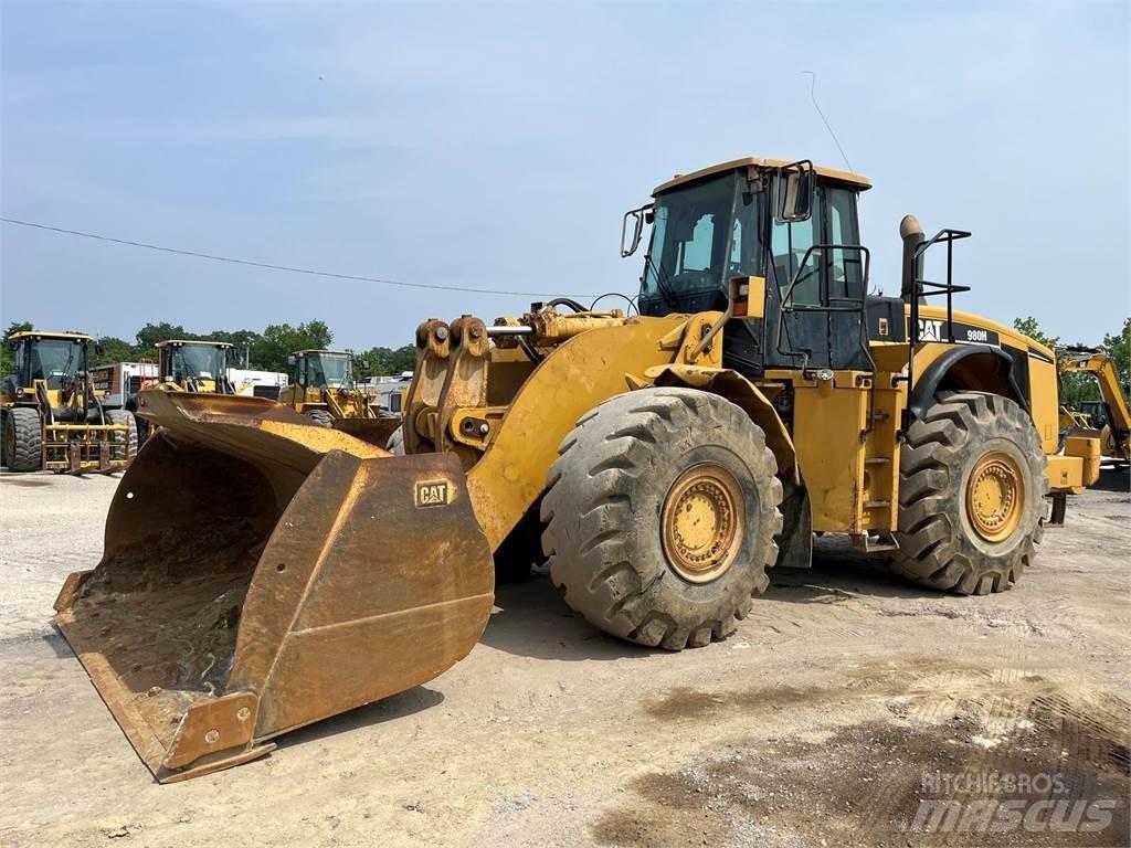 CAT 980H Chargeuse sur pneus