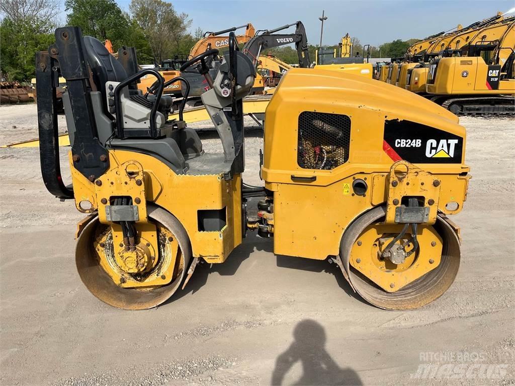 CAT CB24B Rouleaux monocylindre