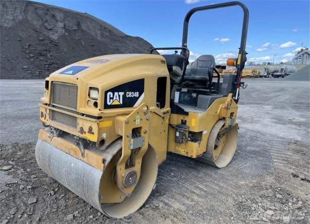 CAT CB34B Rouleaux monocylindre