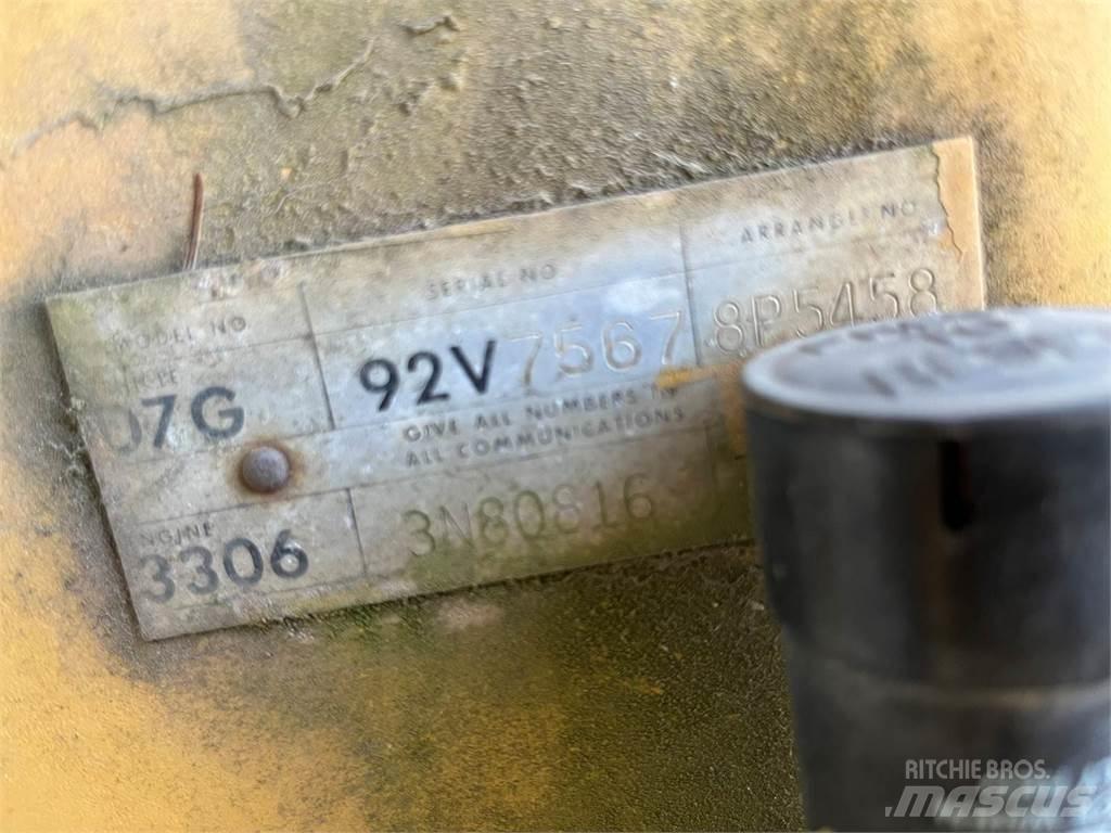 CAT D7G Bouteurs sur chenilles