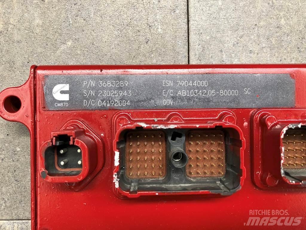 Cummins ISX Electronique