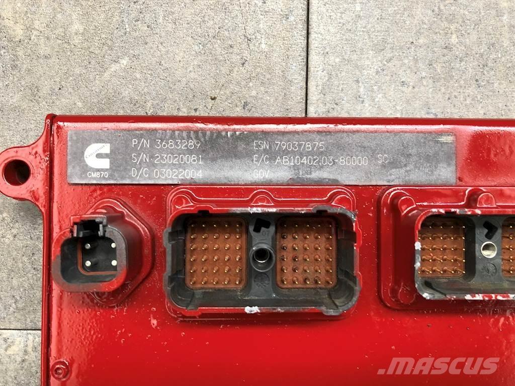 Cummins ISX Electronique