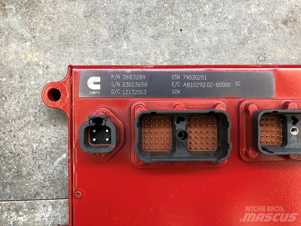 Cummins ISX Electronique