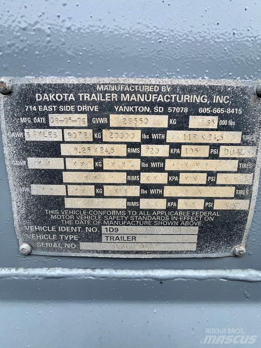 Dakota  Remorque benne