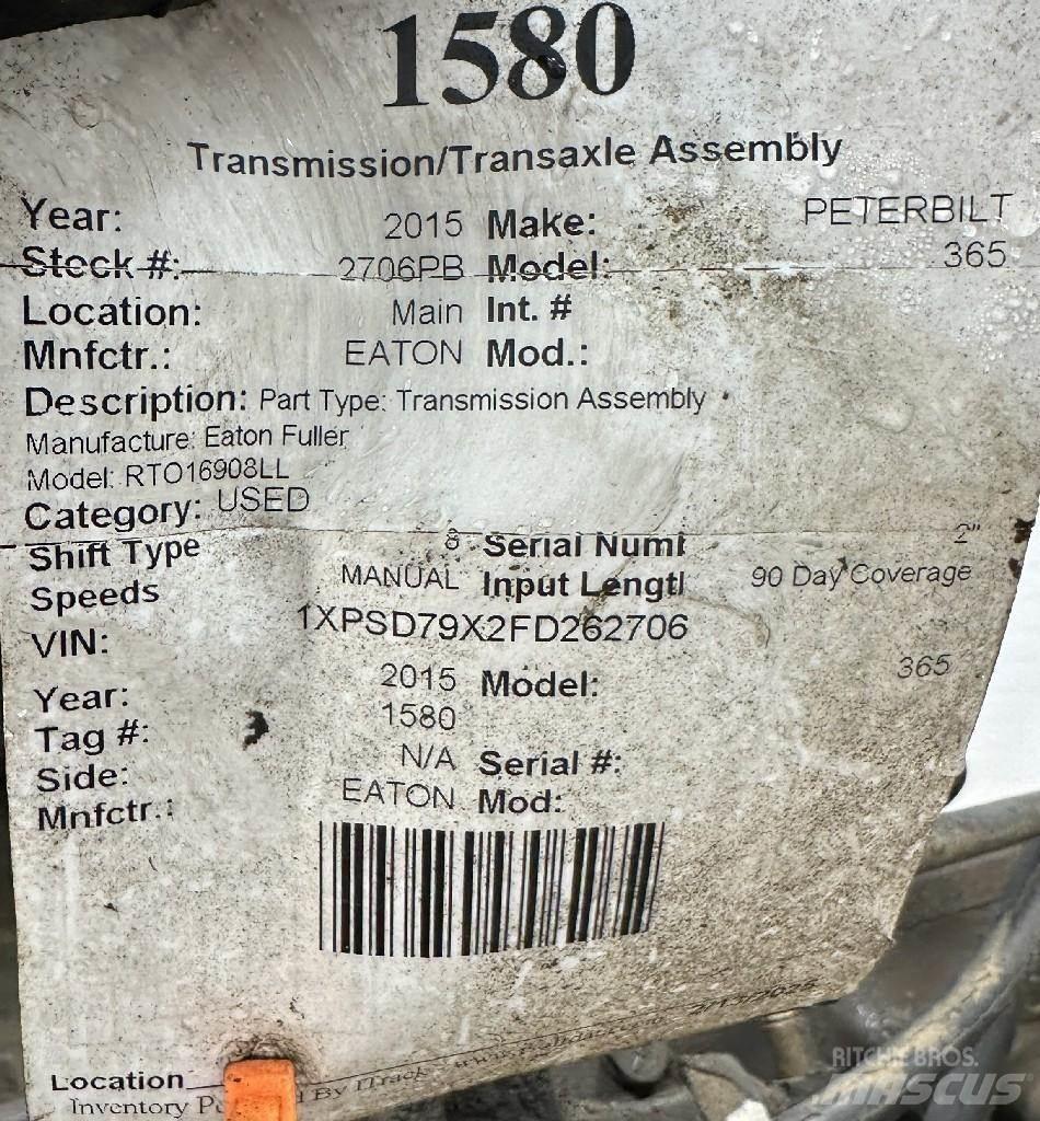 Eaton 367 Boîte de vitesse