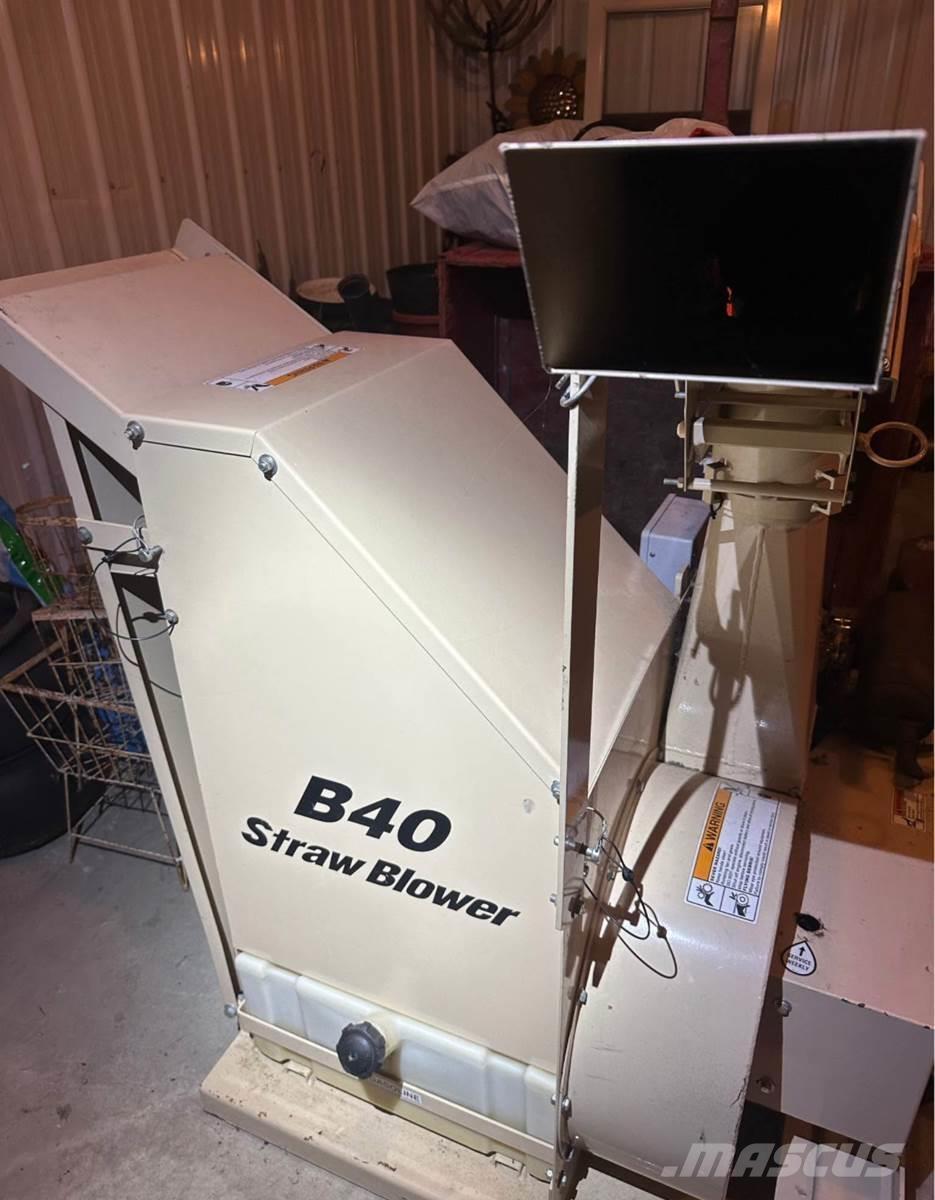 Finn B40 Vis sans fin, trémie et ventilateur