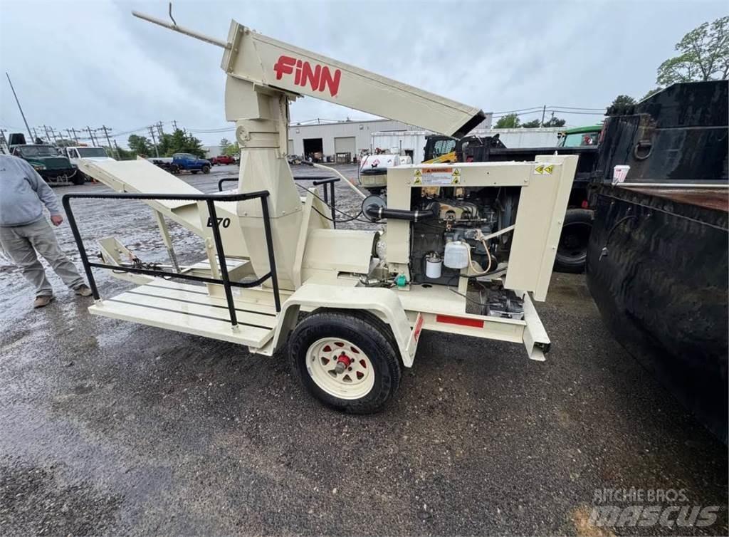 Finn B70T Vis sans fin, trémie et ventilateur