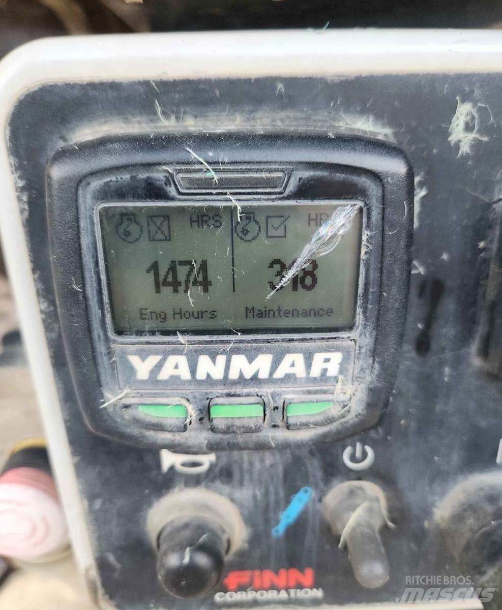 Finn T120 Vis sans fin, trémie et ventilateur
