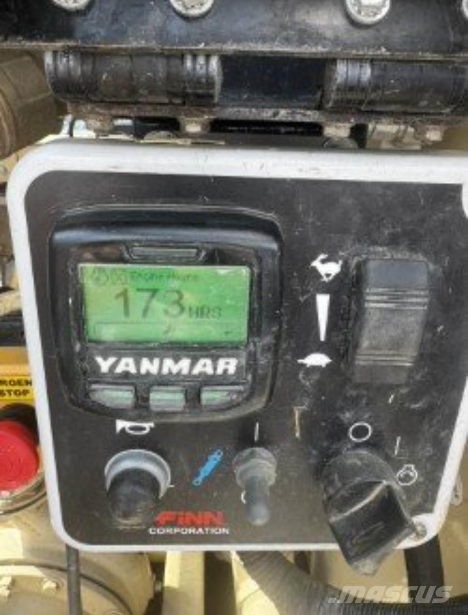 Finn T120 Vis sans fin, trémie et ventilateur