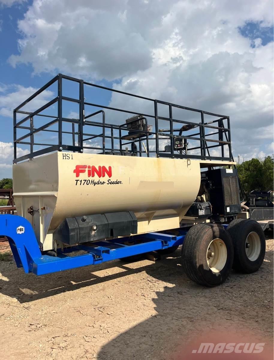 Finn T170 Vis sans fin, trémie et ventilateur