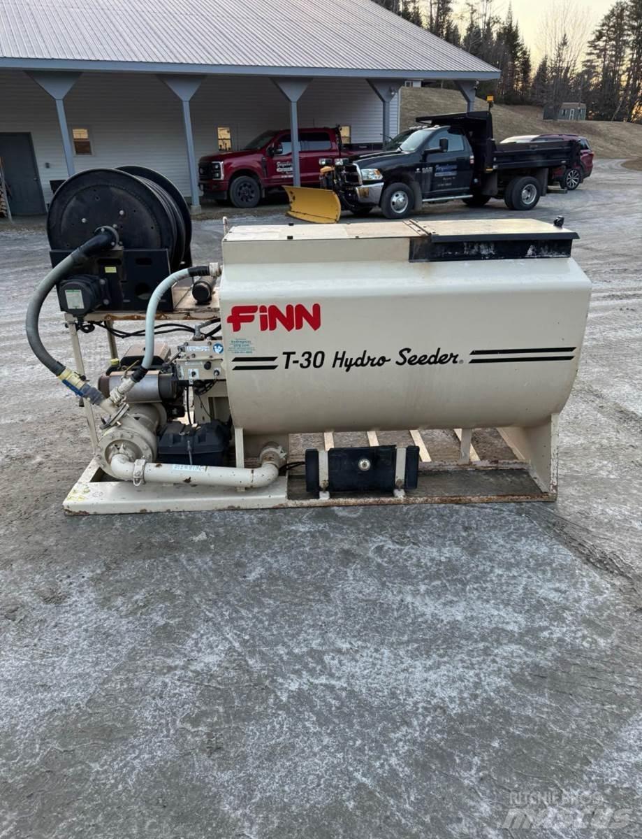 Finn T30 Vis sans fin, trémie et ventilateur