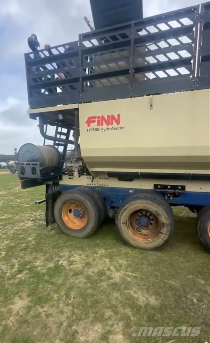 Finn T330 Vis sans fin, trémie et ventilateur