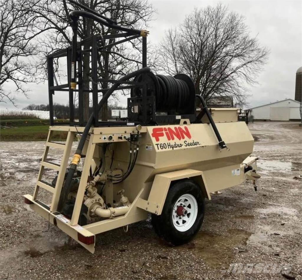 Finn T60T Vis sans fin, trémie et ventilateur