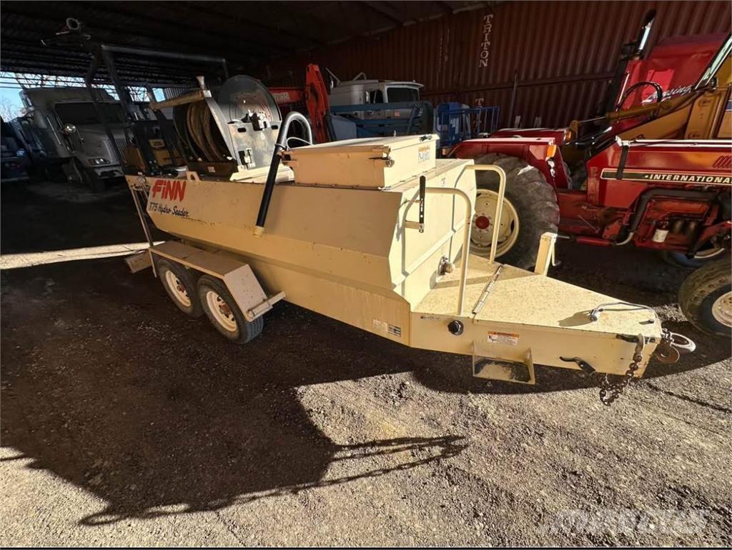 Finn T75T Vis sans fin, trémie et ventilateur