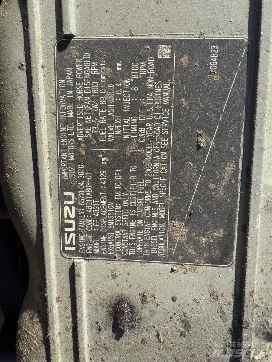 Isuzu 4BG1 Moteur
