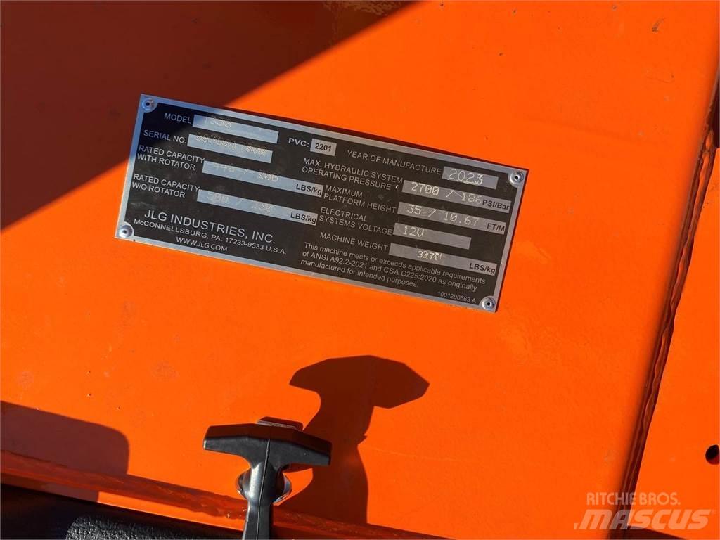 JLG T350 Remorque nacelle