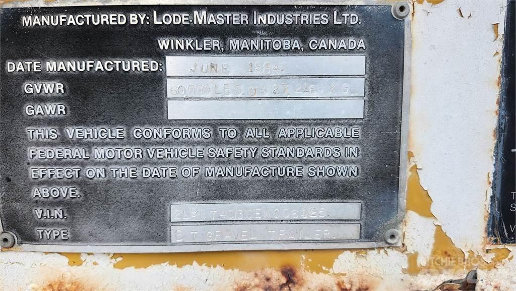  Loadmaster Remorque benne