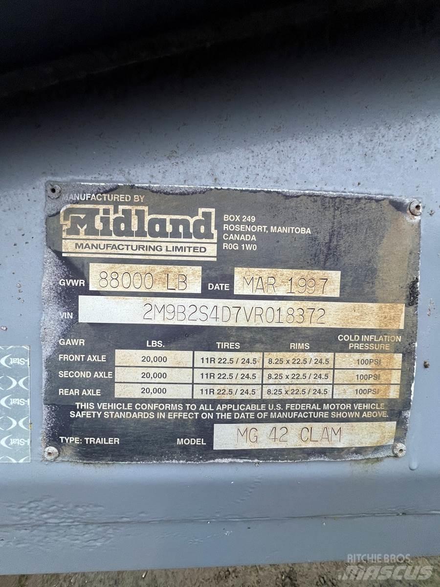 Midland  Remorque benne