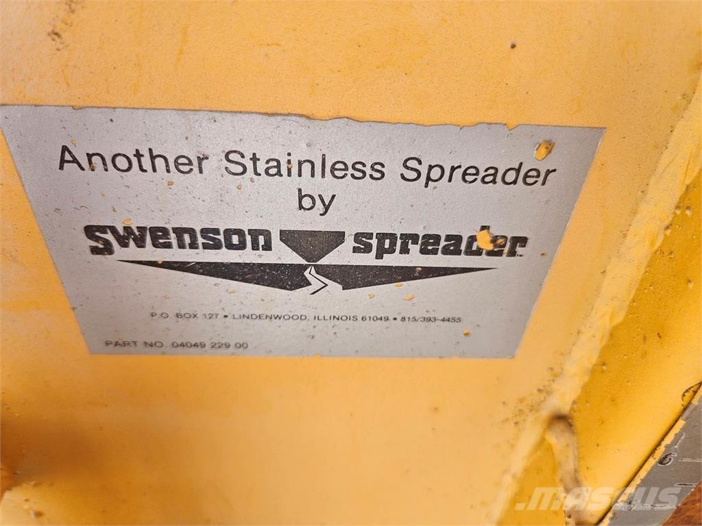 Swenson  Sableuse et saleuse