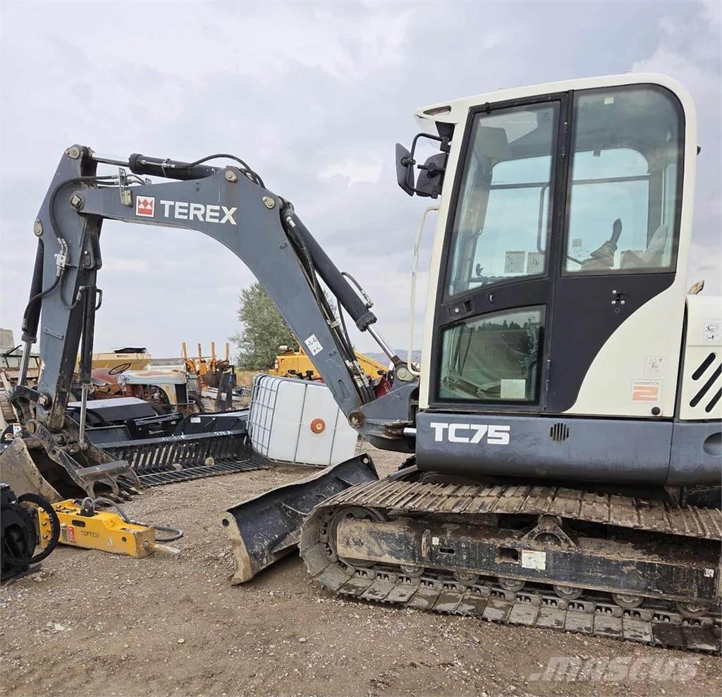 Terex TC75 Pelle sur chenilles
