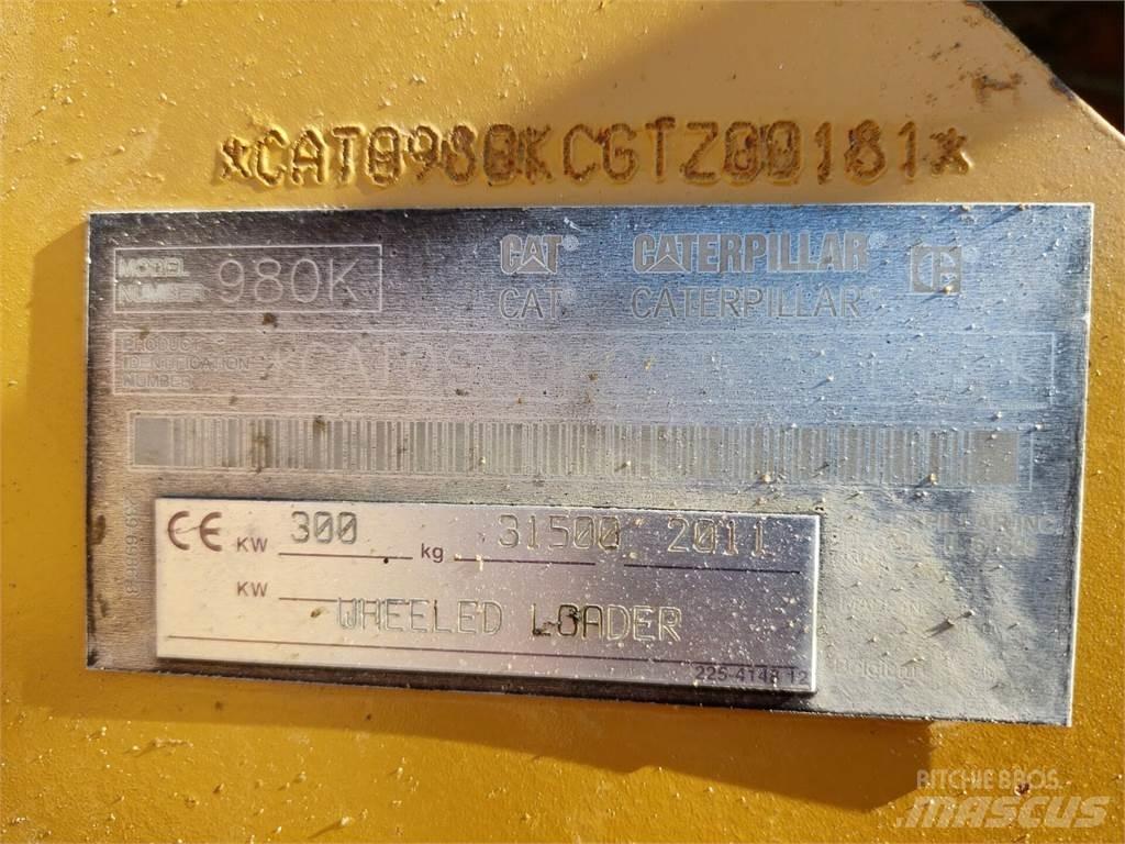 CAT 980K Chargeuse sur pneus
