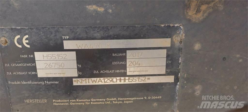 Komatsu WA 470-8 Chargeuse sur pneus
